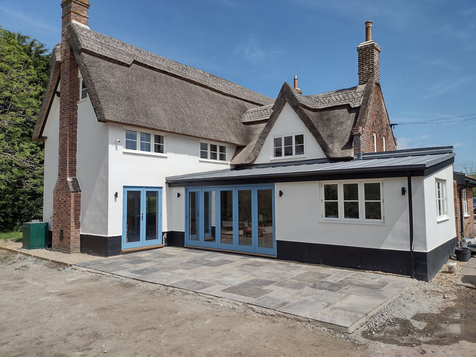 Listed 16th century farmhouse after renovation