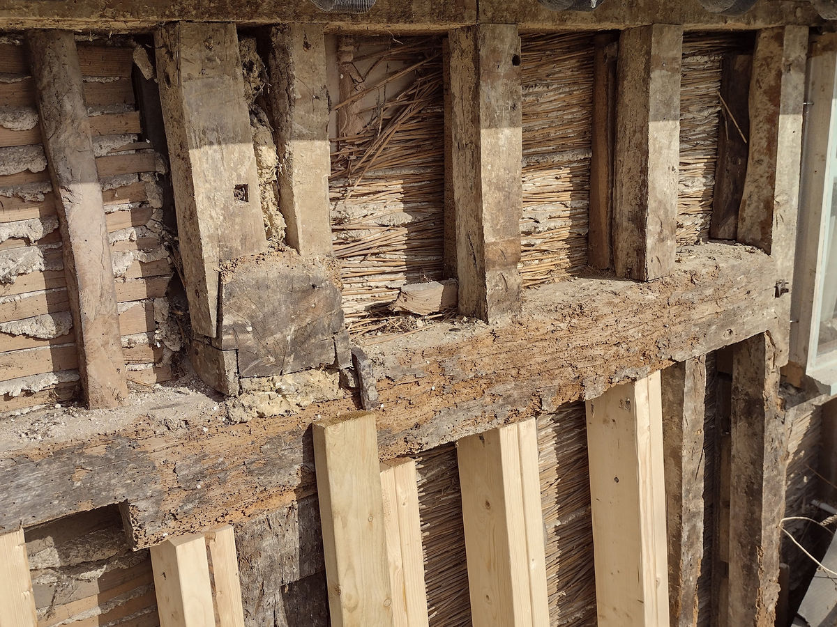 Sympathetic renovation of a listed timber-framed building